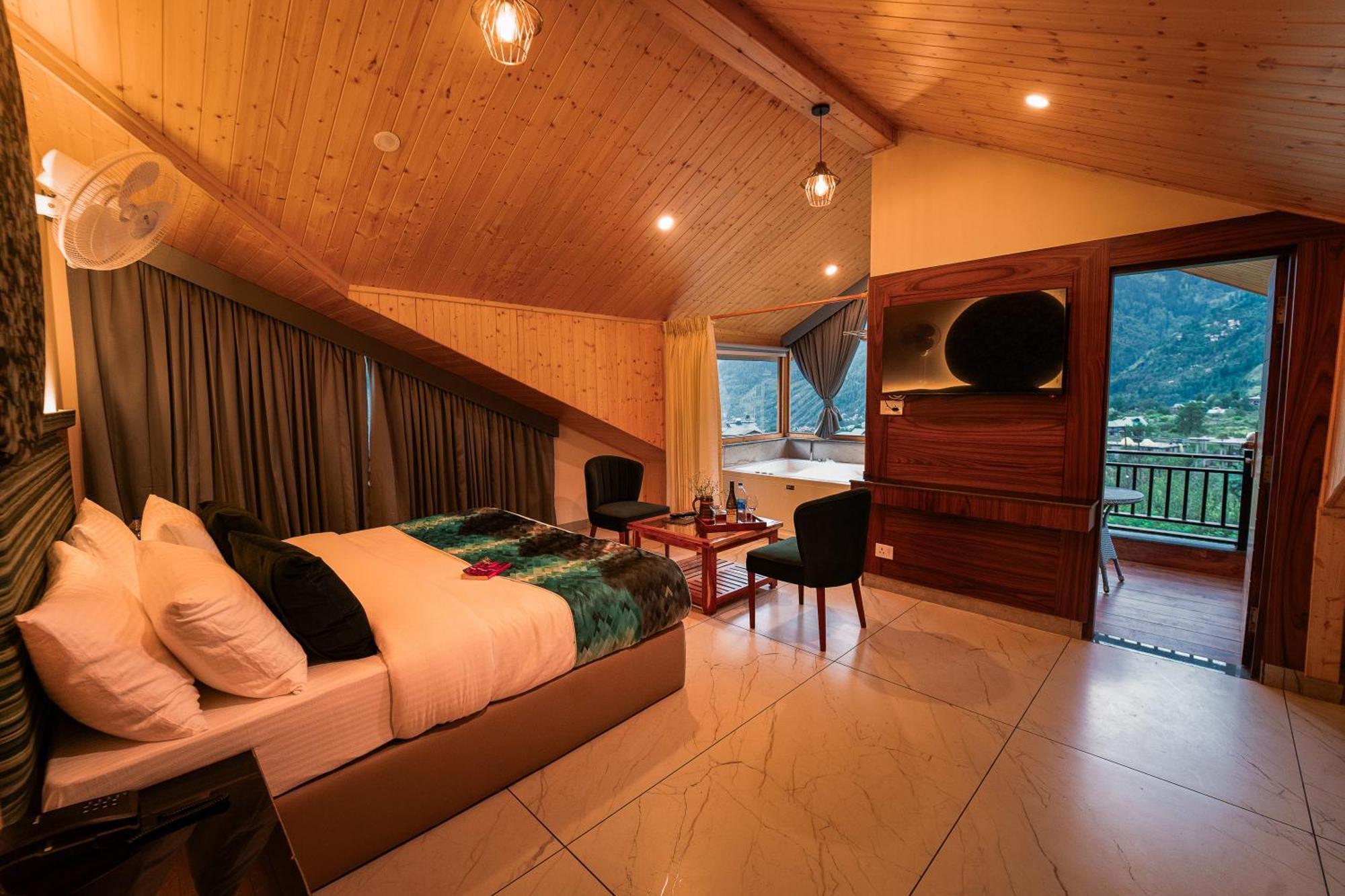 Nazaara - A Luxe Retreat Hotell Manāli Eksteriør bilde